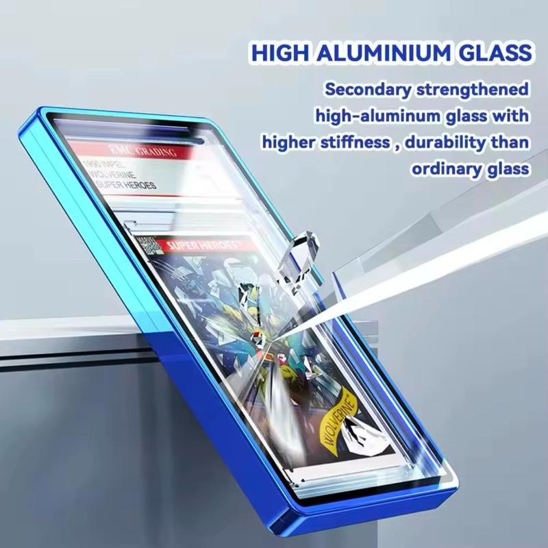 Graded Card Premium Case UV Protection, Magnetic, Aluminum