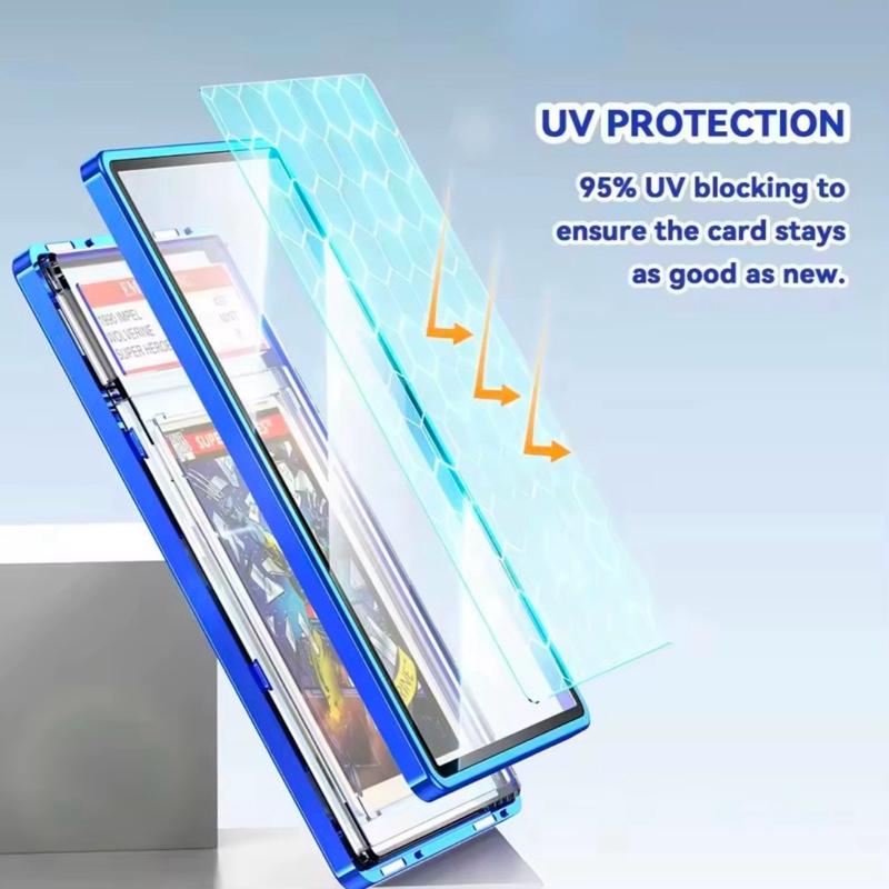 Graded Card Premium Case UV Protection, Magnetic, Aluminum