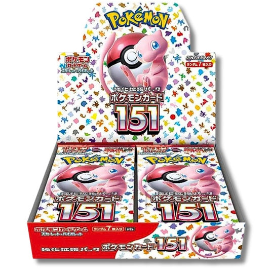 Pokemon 151 JAPANESE Booster Box