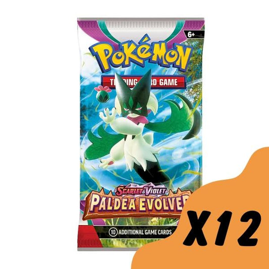 Paldea Evolved Pokemon Booster Packs x12