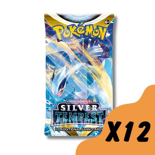 Silver Tempest Pokemon Booster Packs x12