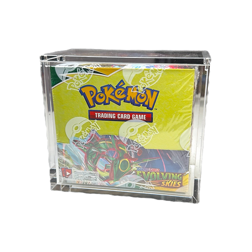 Acrylic Display Case English Pokemon Booster Box