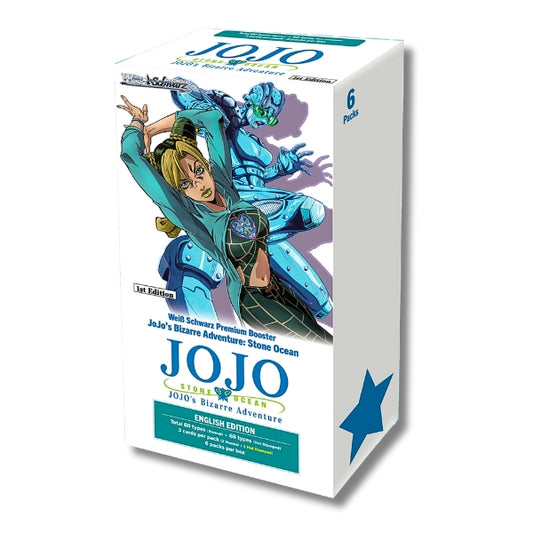 JoJo’s Bizarre Adventure: Stone Ocean Weiss Schwarz Premium Booster Box