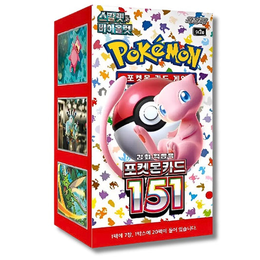 Pokemon 151 KOREAN Booster Box