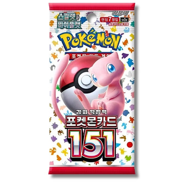 Pokemon 151 KOREAN Booster Pack