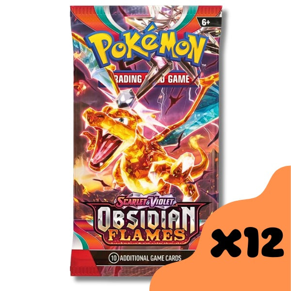 Obsidian Flames Pokemon Booster Packs x12