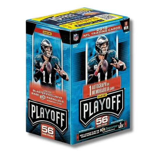 NFL Panini 2019 Playoff Football Trading Card Blaster Box