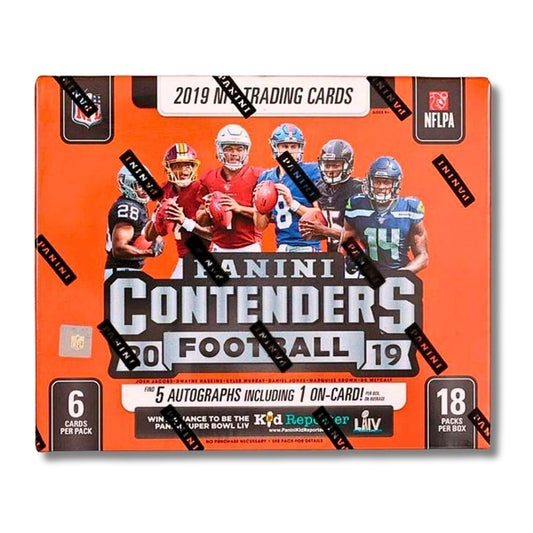 NFL Panini 2019 Contenders Football Cards Blaster Box