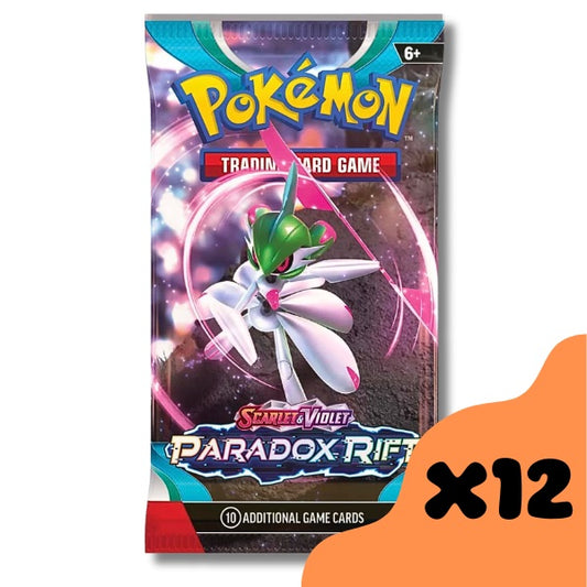 Paradox Rift Pokemon Booster Packs x12