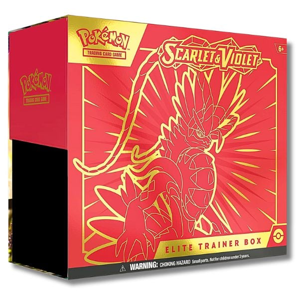 Scarlet & Violet Base Set Pokemon Elite Trainer Box (Scarlet/Koraidon)