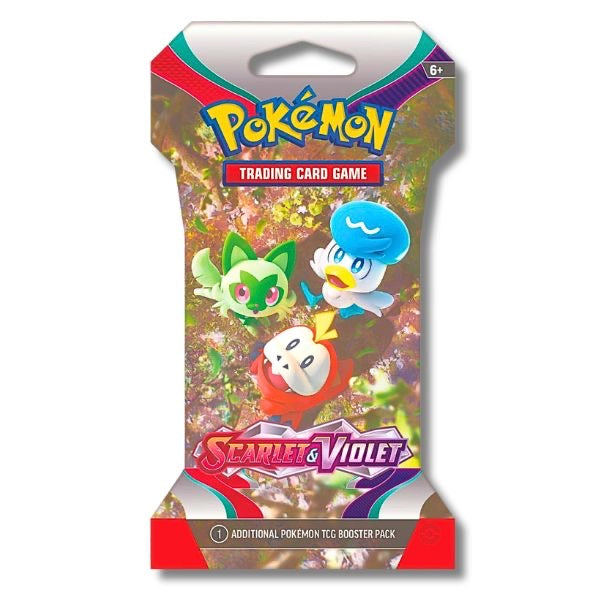 Scarlet & Violet Base Set Pokemon Sleeved Booster Pack