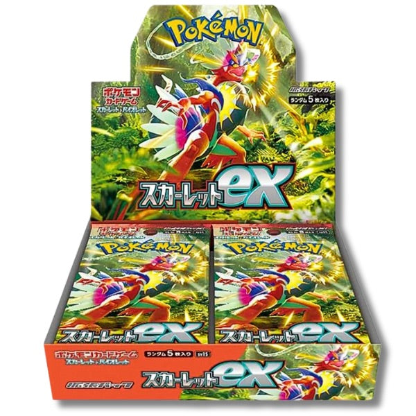 Scarlet EX Pokemon JAPANESE Booster Box