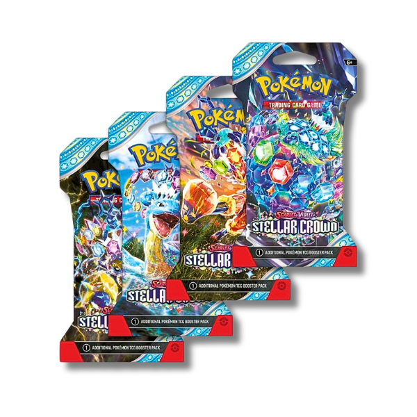 Stellar Crown Pokemon Sleeved Booster Pack