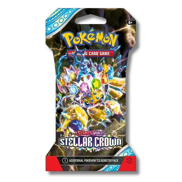 Stellar Crown Pokemon Sleeved Booster Pack