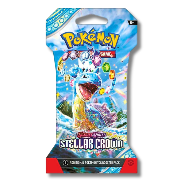 Stellar Crown Pokemon Sleeved Booster Pack