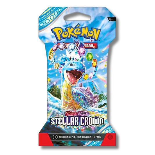 Stellar Crown Pokemon Sleeved Booster Pack