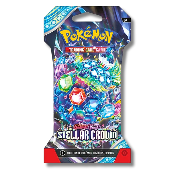 Stellar Crown Pokemon Sleeved Booster Pack