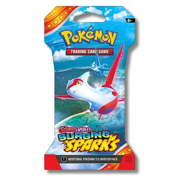 Surging Sparks Pokemon Sleeved Booster Pack