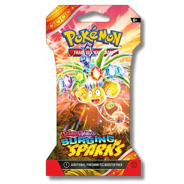 Surging Sparks Pokemon Sleeved Booster Pack