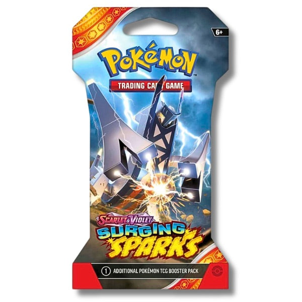 Surging Sparks Pokemon Sleeved Booster Pack