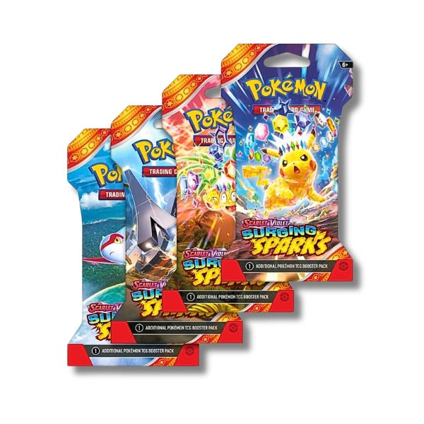 Surging Sparks Pokemon Sleeved Booster Pack