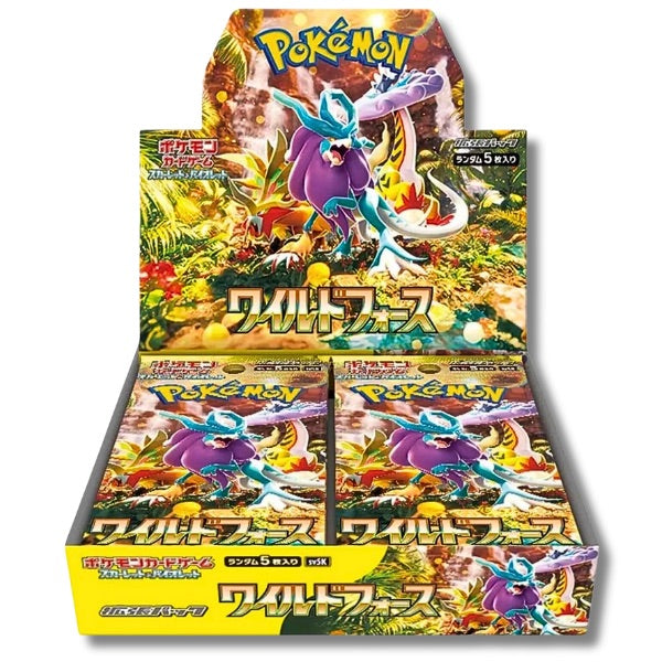 Wild Force Pokemon JAPANESE Booster Box