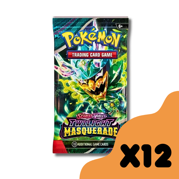 Twilight Masquerade Pokemon Booster Packs x12